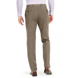 Men's Wool Blend Classic-Fit UltraFlex Stretch Double-Reverse Pleated Dress Pants PD05 $60.00 Pants