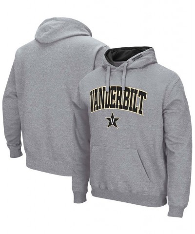 Men's Heather Gray Vanderbilt Commodores Arch and Logo Pullover Hoodie $23.21 Sweatshirt