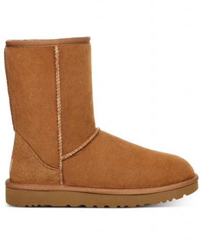 Women's Classic II Short Boots Brown $81.00 Shoes