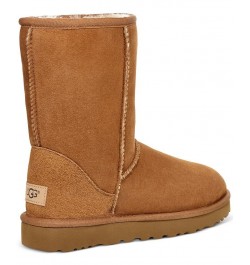 Women's Classic II Short Boots Brown $81.00 Shoes