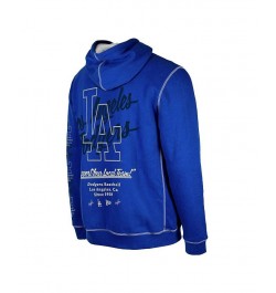 Men's Royal Los Angeles Dodgers Team Split Pullover Hoodie $36.30 Sweatshirt