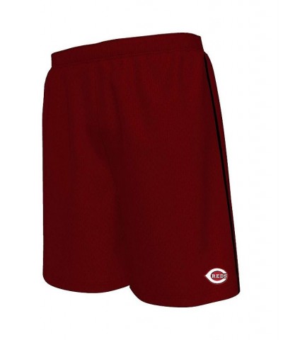 Men's Red Cincinnati Reds Big and Tall Mesh Shorts $21.99 Shorts