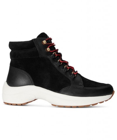 Women's Rylee Lace-Up High-Top Hiker Sneakers PD04 $48.97 Shoes