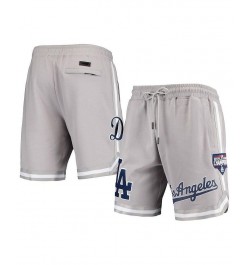 Men's Gray Los Angeles Dodgers 2020 World Series Champions Team Shorts $51.70 Shorts