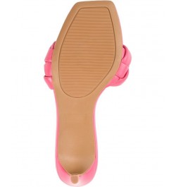 Women's Hattie Braided Sandals Pink $41.40 Shoes