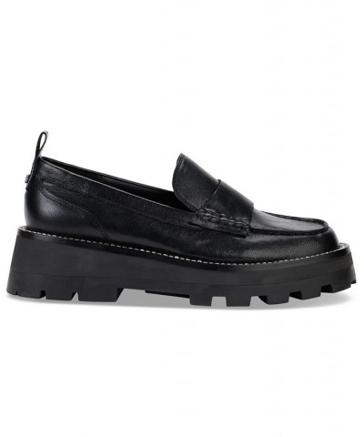 Women's Maysun Loafers Black $55.65 Shoes