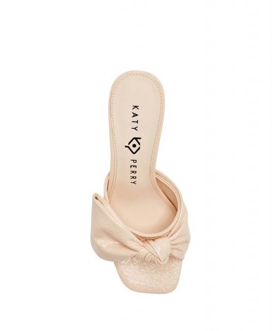 Women's The Timmer Bow Slip-on Sandals Tan/Beige $45.22 Shoes