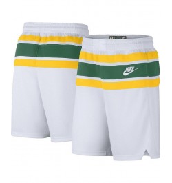 Men's White, Kelly Green Houston Rockets 2022/23 Classic Edition Swingman Performance Shorts $36.19 Shorts