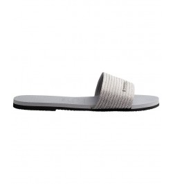 Women's You Malta Metallic Sandals Gray $24.90 Shoes