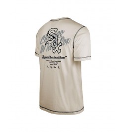 Men's White Chicago White Sox Team Split T-shirt $26.40 T-Shirts