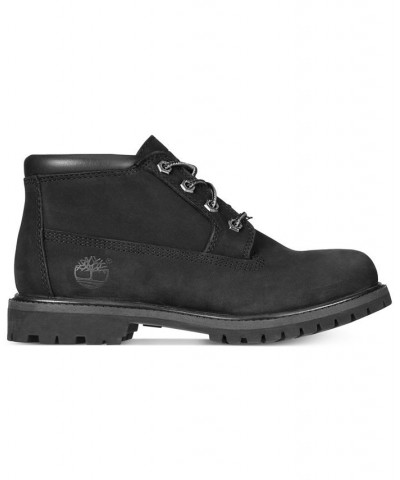 Women's Nellie Lace Up Utility Waterproof Lug Sole Boots Black $55.48 Shoes