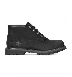 Women's Nellie Lace Up Utility Waterproof Lug Sole Boots Black $55.48 Shoes