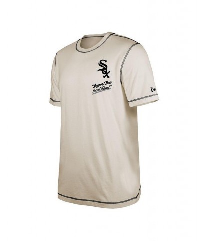 Men's White Chicago White Sox Team Split T-shirt $26.40 T-Shirts