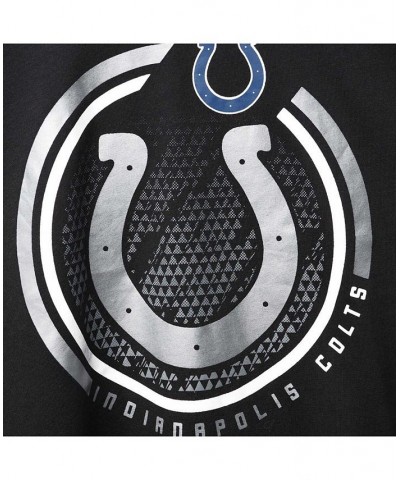 Men's Big and Tall Black Indianapolis Colts Color Pop T-shirt $19.79 T-Shirts