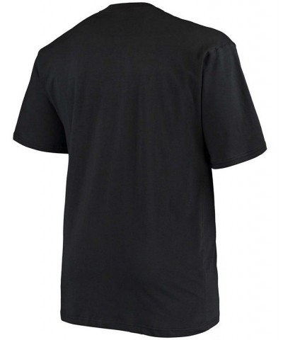 Men's Big and Tall Black Indianapolis Colts Color Pop T-shirt $19.79 T-Shirts