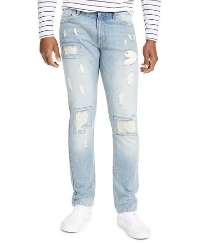 Men's Slim-Fit Distressed Jeans PD02 $12.00 Jeans