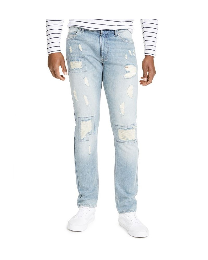 Men's Slim-Fit Distressed Jeans PD02 $12.00 Jeans