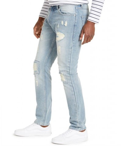 Men's Slim-Fit Distressed Jeans PD02 $12.00 Jeans