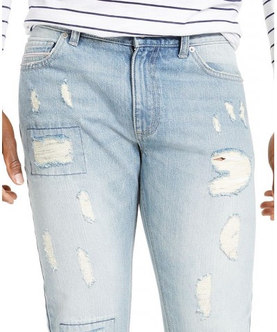 Men's Slim-Fit Distressed Jeans PD02 $12.00 Jeans