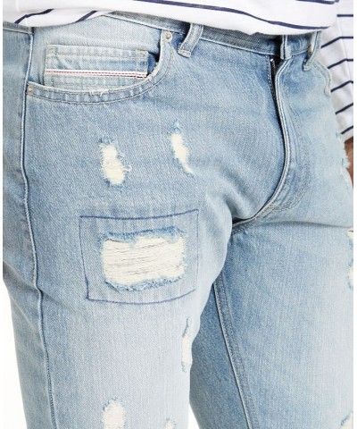 Men's Slim-Fit Distressed Jeans PD02 $12.00 Jeans