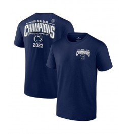 Men's Branded Navy Penn State Nittany Lions 2023 Rose Bowl Champions T-shirt $22.39 T-Shirts