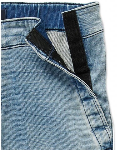 Men's Seated Mosset Pocketed Jeans Blue $37.80 Jeans