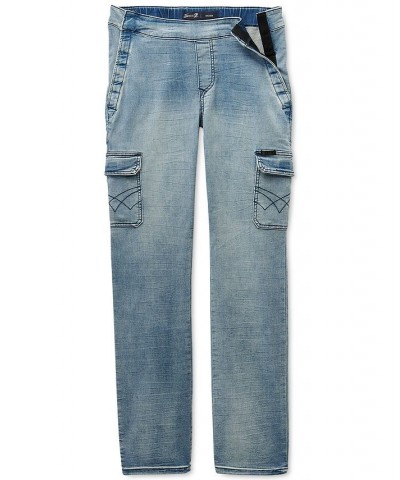 Men's Seated Mosset Pocketed Jeans Blue $37.80 Jeans