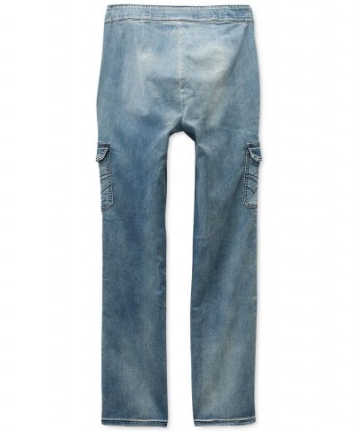 Men's Seated Mosset Pocketed Jeans Blue $37.80 Jeans