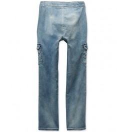 Men's Seated Mosset Pocketed Jeans Blue $37.80 Jeans