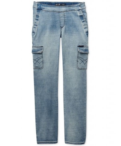 Men's Seated Mosset Pocketed Jeans Blue $37.80 Jeans