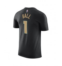 Men's Brand LaMelo Ball Black Charlotte Hornets 2022/23 City Edition Name and Number T-shirt $18.71 T-Shirts