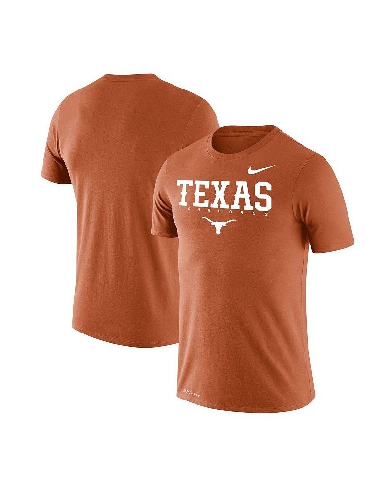 Men's Texas Orange Texas Longhorns Facility Legend Performance T-shirt $29.49 T-Shirts