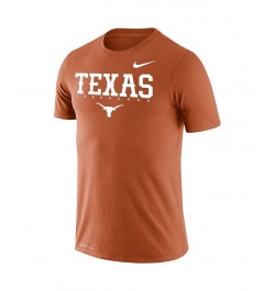 Men's Texas Orange Texas Longhorns Facility Legend Performance T-shirt $29.49 T-Shirts