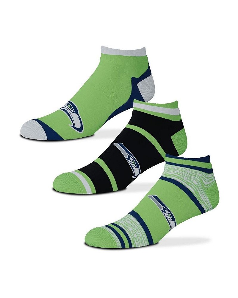 Men's and Women's Seattle Seahawks Cash Three-Pack Ankle Socks $17.39 Socks