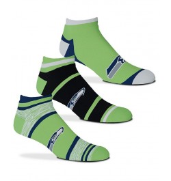 Men's and Women's Seattle Seahawks Cash Three-Pack Ankle Socks $17.39 Socks