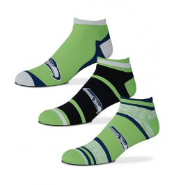 Men's and Women's Seattle Seahawks Cash Three-Pack Ankle Socks $17.39 Socks