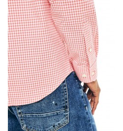 Men's Classic-Fit Long-Sleeve Gingham Check Poplin Shirt PD02 $35.09 Shirts