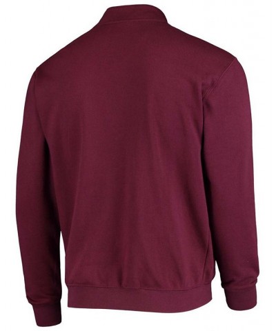 Men's Maroon Texas A M Aggies Tortugas Logo Quarter-Zip Jacket $26.40 Sweatshirt