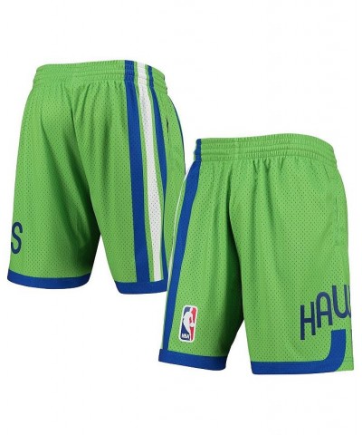 Men's Green Atlanta Hawks 1970-71 Hardwood Classics Swingman Shorts $45.00 Shorts