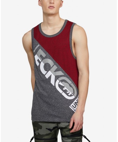 Men's A Town Down Tank Top Red $21.12 T-Shirts