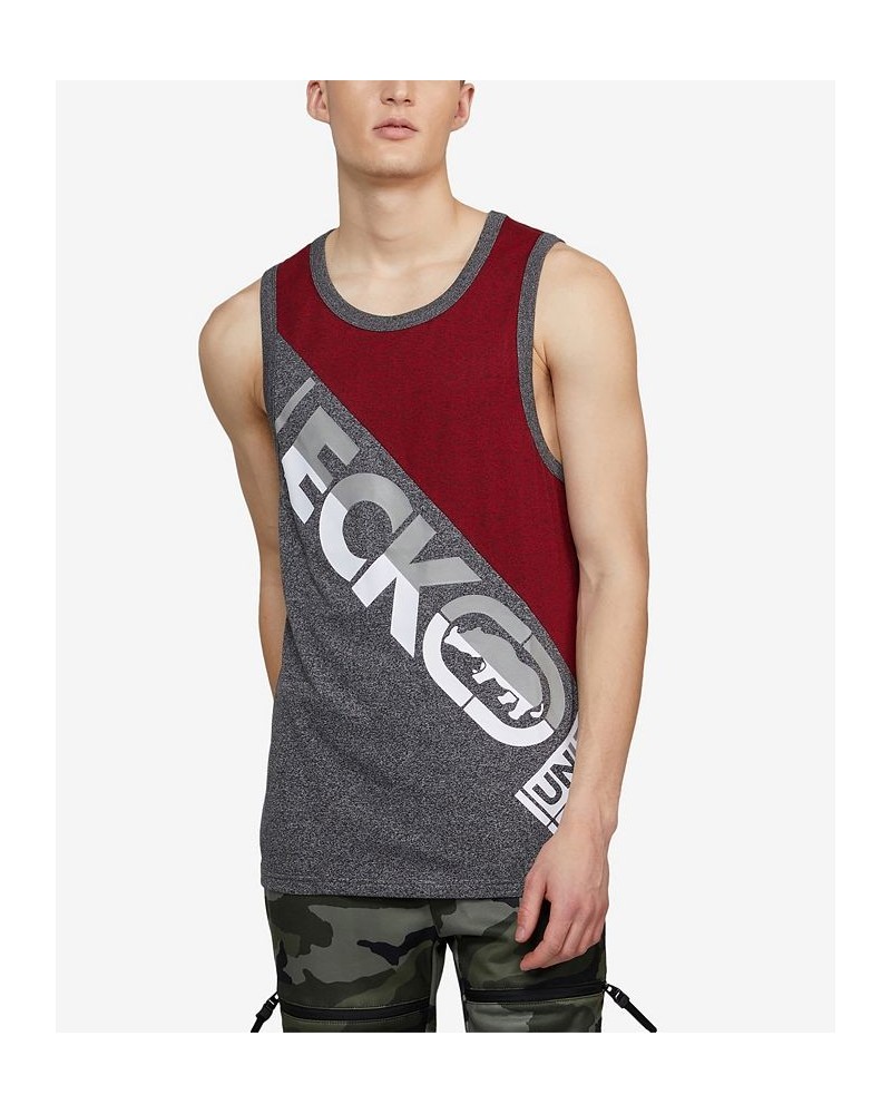 Men's A Town Down Tank Top Red $21.12 T-Shirts