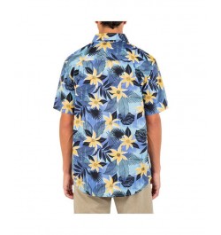 Men's One and Only Lido Stretch Short Sleeves Shirt Multi $29.25 Shirts