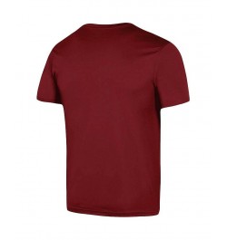 Men's Garnet South Carolina Gamecocks School Logo Wordmark Performance Cotton T-shirt $21.50 T-Shirts