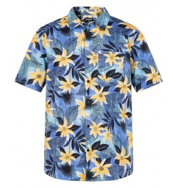 Men's One and Only Lido Stretch Short Sleeves Shirt Multi $29.25 Shirts