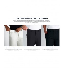 Men's Cool 18 Pro Straight-Fit 4-Way Stretch Moisture-Wicking Non-Iron Dress Pants Blue $22.55 Pants