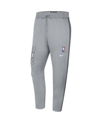 Men's Gray Oklahoma City Thunder 2021/22 City Edition Showtime Performance Pants $44.00 Pants