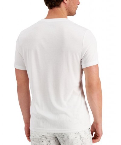 Men's Solid Henley White $10.39 T-Shirts