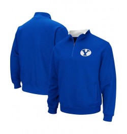 Men's Royal BYU Cougars Tortugas Quarter-Zip Sweatshirt $27.60 Sweatshirt