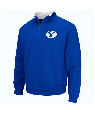 Men's Royal BYU Cougars Tortugas Quarter-Zip Sweatshirt $27.60 Sweatshirt