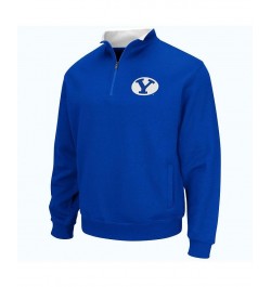 Men's Royal BYU Cougars Tortugas Quarter-Zip Sweatshirt $27.60 Sweatshirt